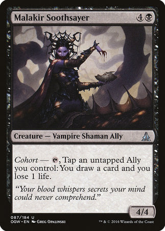Malakir Soothsayer [Oath of the Gatewatch] | Good Games Cannington