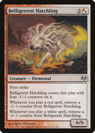 Belligerent Hatchling [Eventide] | Good Games Cannington