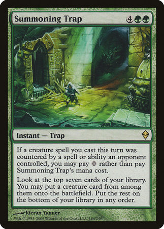 Summoning Trap [Zendikar] | Good Games Cannington