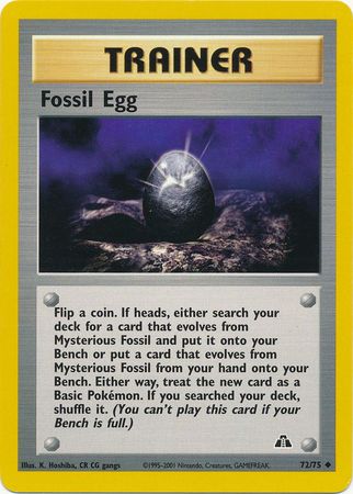 Fossil Egg (72/75) [Neo Discovery Unlimited] | Good Games Cannington