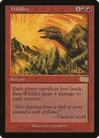 Wildfire [Urza's Saga] | Good Games Cannington