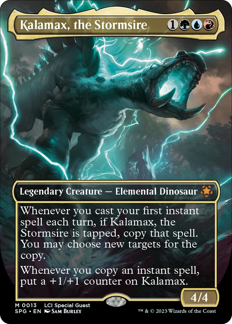 Kalamax, the Stormsire (Borderless) [The Lost Caverns of Ixalan Special Guests] | Good Games Cannington