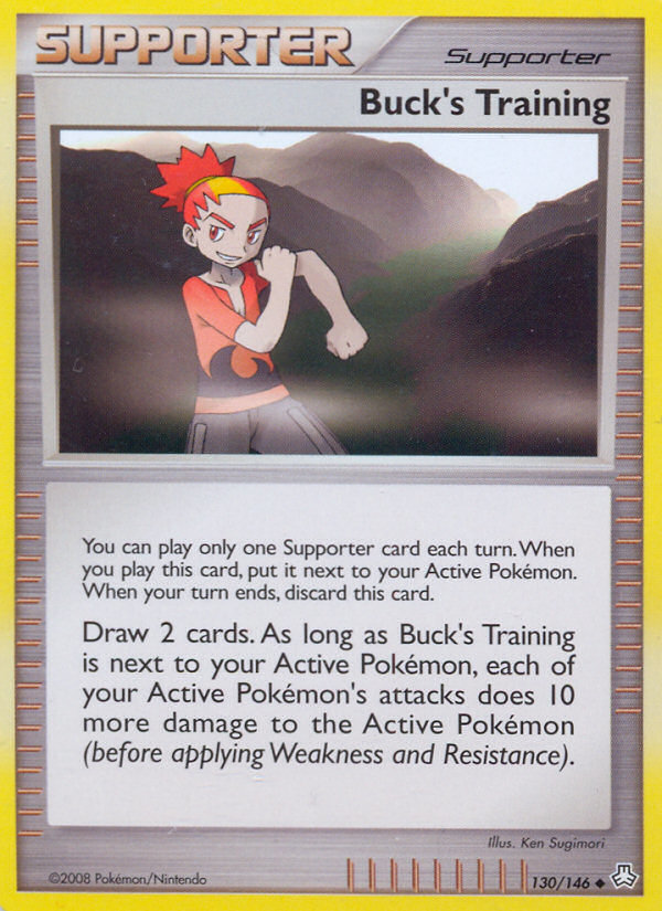 Buck's Training (130/146) [Diamond & Pearl: Legends Awakened] | Good Games Cannington