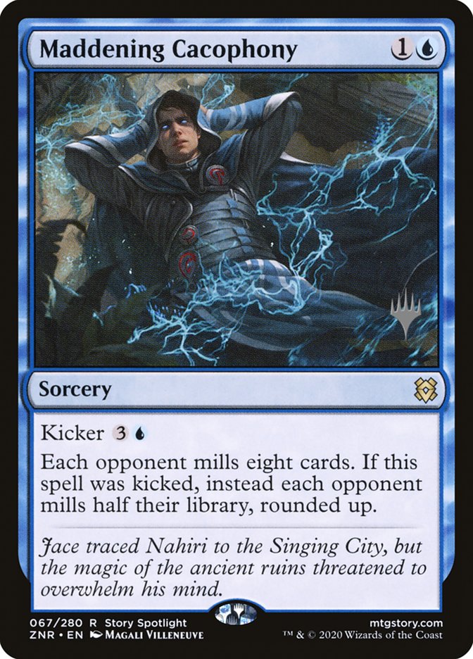 Maddening Cacophony (Promo Pack) [Zendikar Rising Promos] | Good Games Cannington