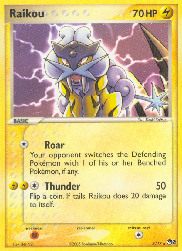 Raikou (3/17) [POP Series 2] | Good Games Cannington