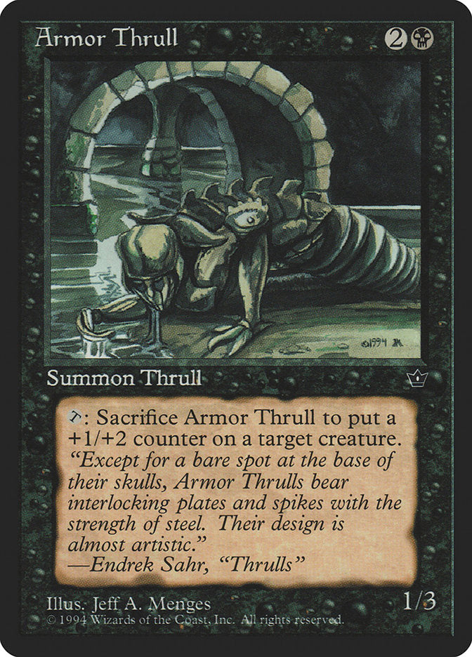 Armor Thrull (Jeff A. Menges) [Fallen Empires] | Good Games Cannington