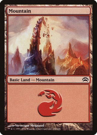 Mountain (150) [Planechase 2012] | Good Games Cannington