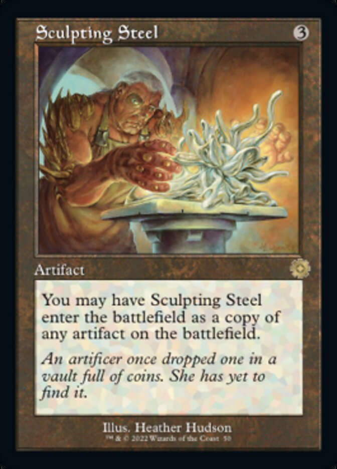 Sculpting Steel (Retro) [The Brothers' War Retro Artifacts] | Good Games Cannington