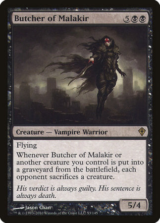 Butcher of Malakir [Worldwake] | Good Games Cannington