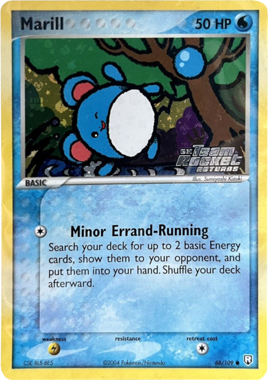 Marill (68/109) (Stamped) [EX: Team Rocket Returns] | Good Games Cannington