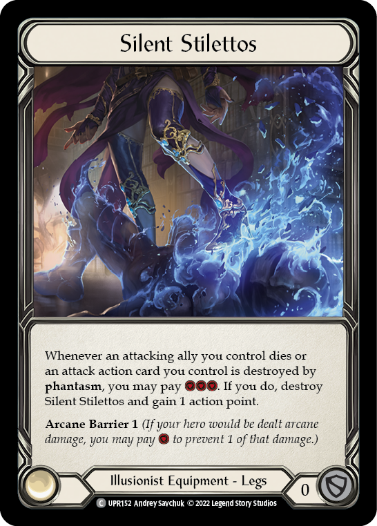 Silent Stilettos [UPR152] (Uprising)  Cold Foil | Good Games Cannington