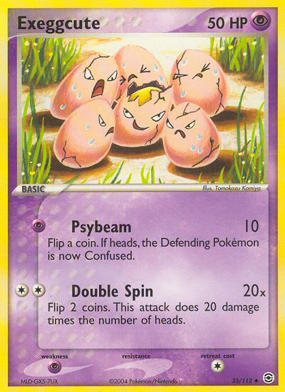 Exeggcute (33/112) [EX: FireRed & LeafGreen] | Good Games Cannington