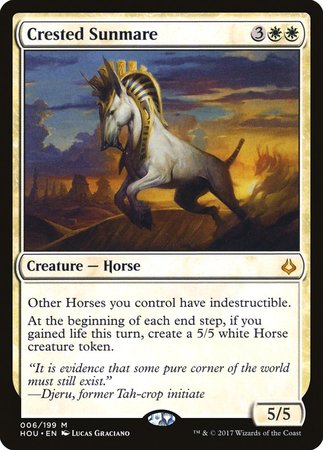 Crested Sunmare [Hour of Devastation] | Good Games Cannington