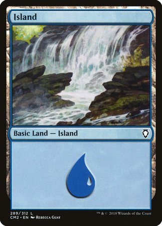 Island (289) [Commander Anthology Volume II] | Good Games Cannington