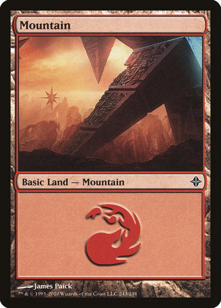 Mountain (243) [Rise of the Eldrazi] | Good Games Cannington