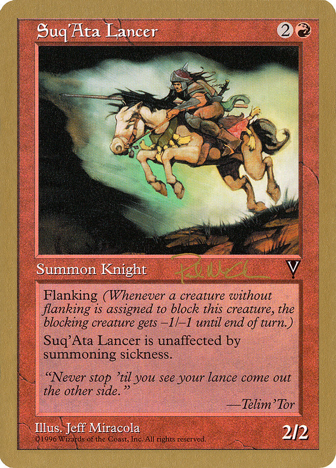 Suq'Ata Lancer (Paul McCabe) [World Championship Decks 1997] | Good Games Cannington