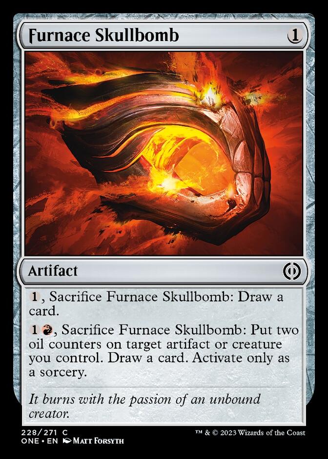 Furnace Skullbomb [Phyrexia: All Will Be One] | Good Games Cannington