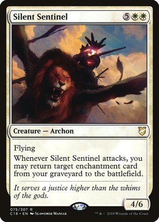 Silent Sentinel [Commander 2018] | Good Games Cannington