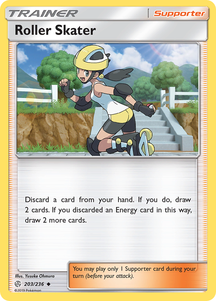 Roller Skater (203/236) [Sun & Moon: Cosmic Eclipse] | Good Games Cannington