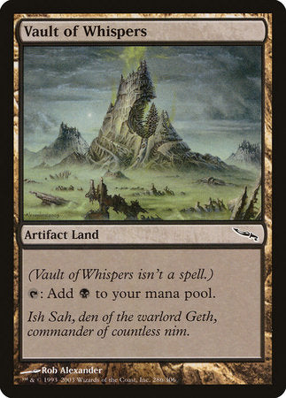 Vault of Whispers [Mirrodin] | Good Games Cannington