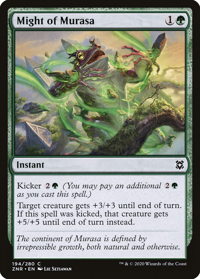 Might of Murasa [Zendikar Rising] | Good Games Cannington
