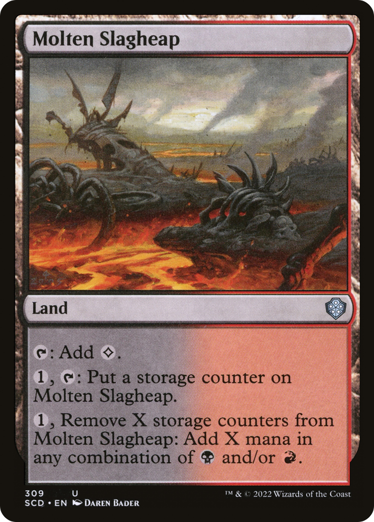 Molten Slagheap [Starter Commander Decks] | Good Games Cannington