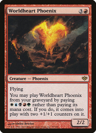 Worldheart Phoenix [Conflux] | Good Games Cannington