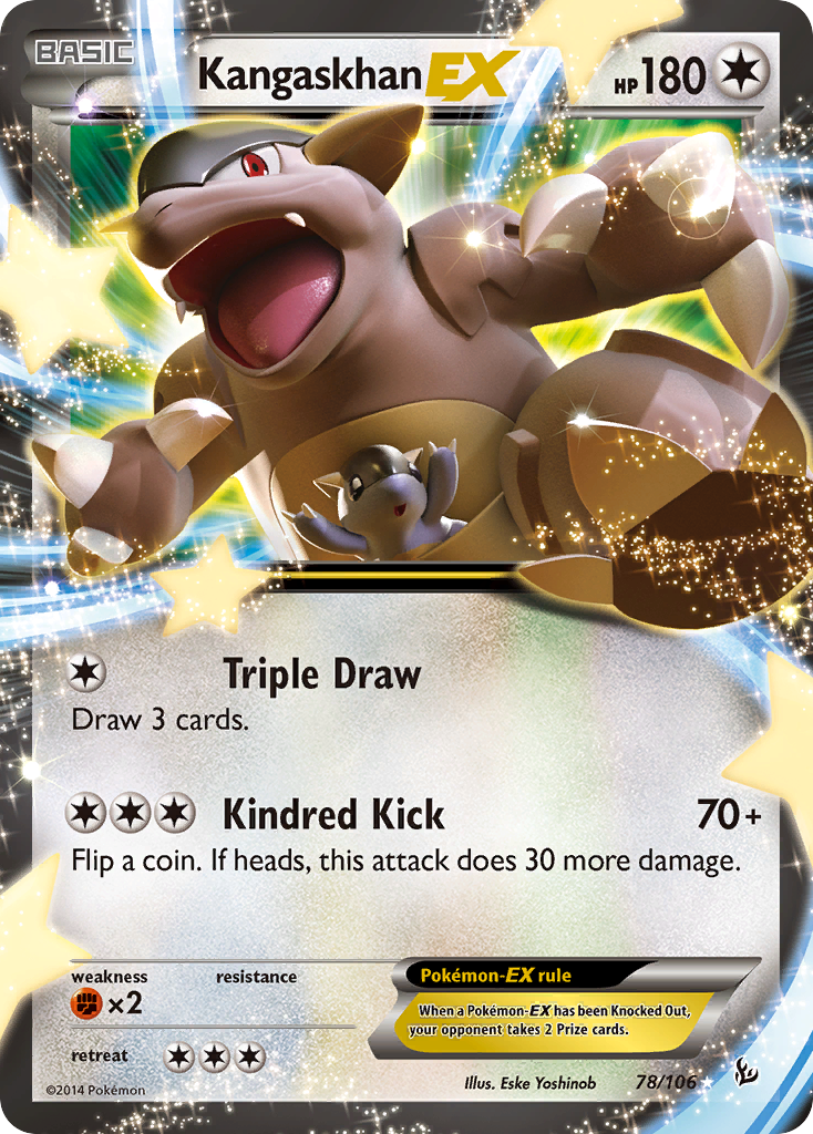 Kangaskhan EX (78/106) [XY: Flashfire] | Good Games Cannington
