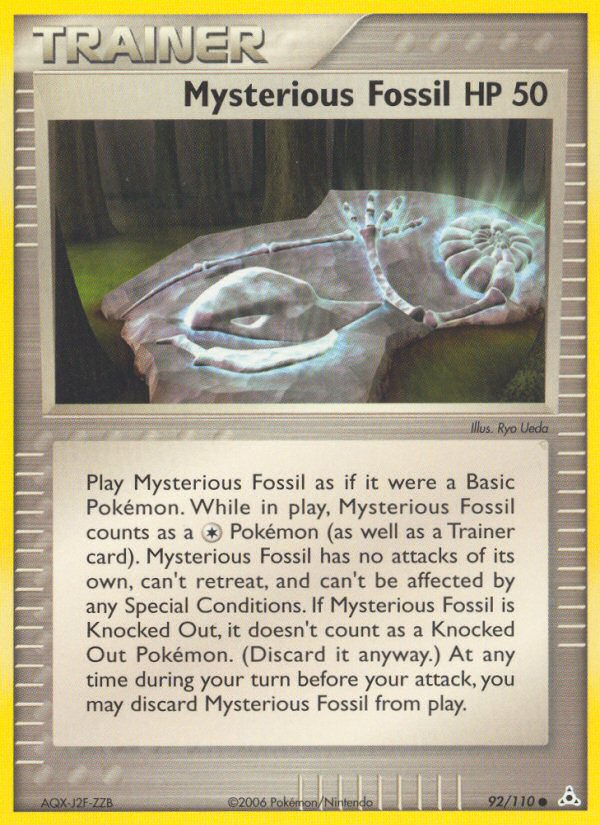 Mysterious Fossil (92/110) [EX: Holon Phantoms] | Good Games Cannington