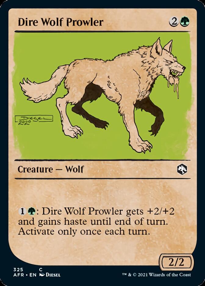 Dire Wolf Prowler (Showcase) [Dungeons & Dragons: Adventures in the Forgotten Realms] | Good Games Cannington