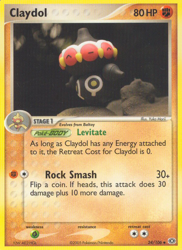 Claydol (24/106) [EX: Emerald] | Good Games Cannington