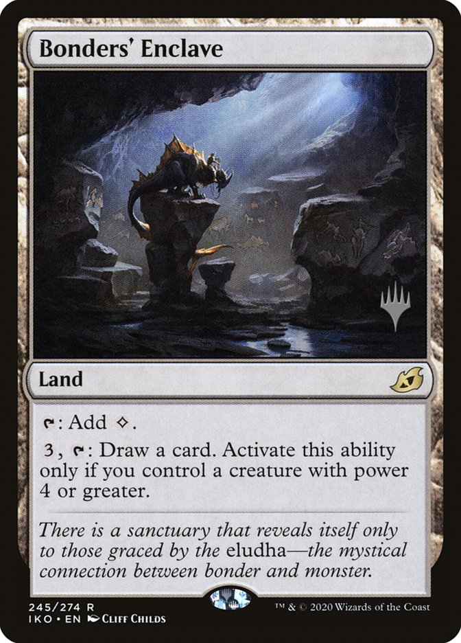 Bonders' Enclave (Promo Pack) [Ikoria: Lair of Behemoths Promos] | Good Games Cannington