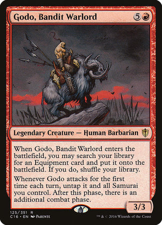 Godo, Bandit Warlord [Commander 2016] | Good Games Cannington