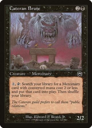 Cateran Brute [Mercadian Masques] | Good Games Cannington
