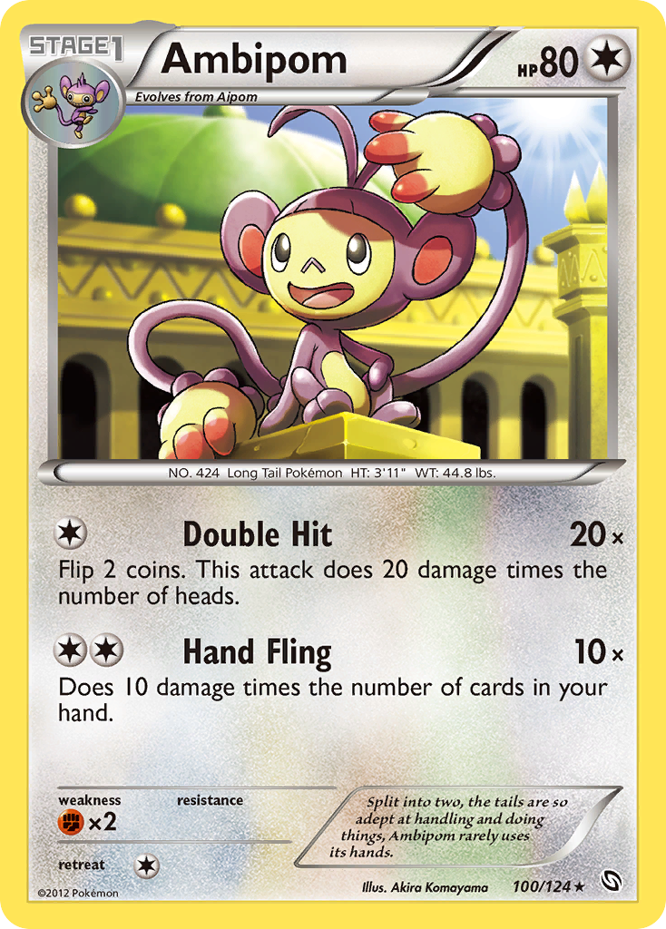 Ambipom (100/124) [Black & White: Dragons Exalted] | Good Games Cannington