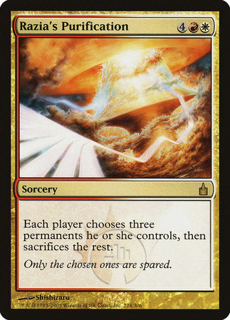 Razia's Purification [Ravnica: City of Guilds] | Good Games Cannington
