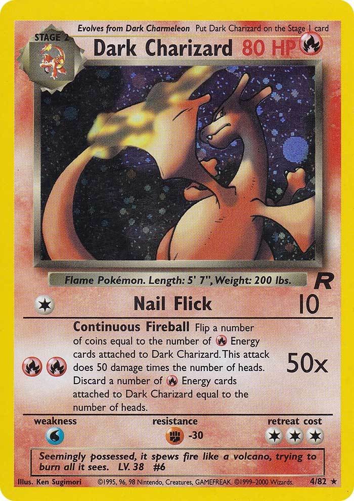 Dark Charizard (4/82) [Team Rocket Unlimited] | Good Games Cannington