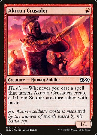 Akroan Crusader [Ultimate Masters] | Good Games Cannington