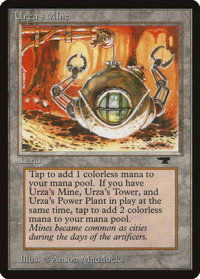 Urza's Mine (Orange Background) [Antiquities] | Good Games Cannington