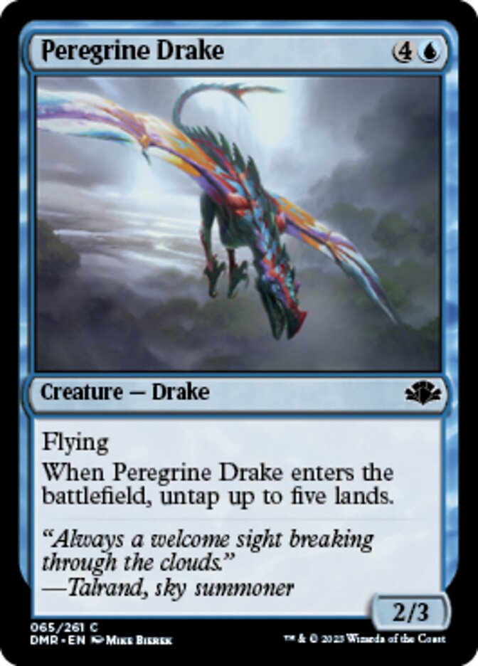 Peregrine Drake [Dominaria Remastered] | Good Games Cannington
