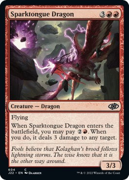 Sparktongue Dragon [Jumpstart 2022] | Good Games Cannington