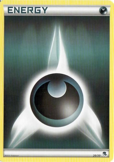 Darkness Energy (20/30) [Black & White: Trainer Kit - Zoroark] | Good Games Cannington