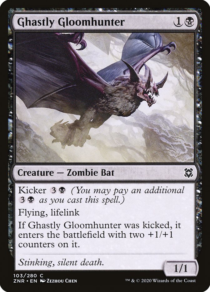 Ghastly Gloomhunter [Zendikar Rising] | Good Games Cannington