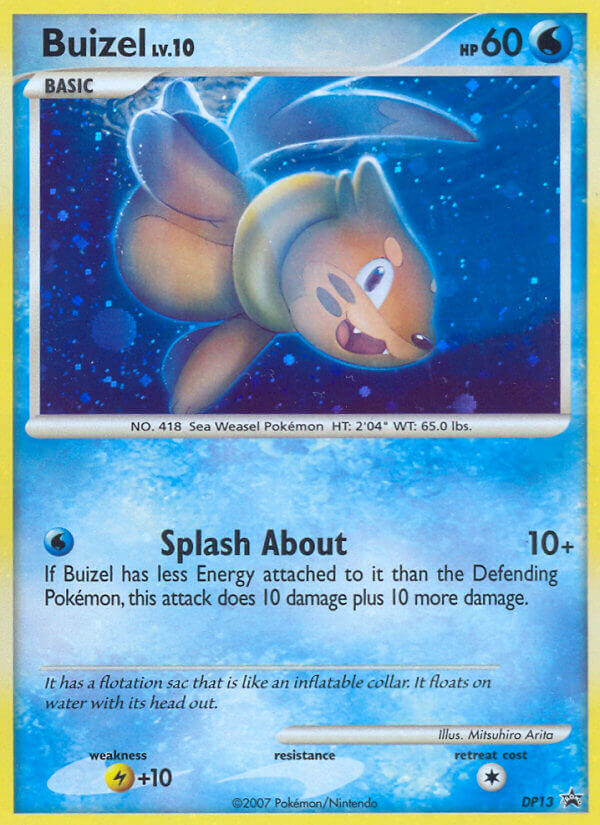 Buizel (DP13) [Diamond & Pearl: Black Star Promos] | Good Games Cannington