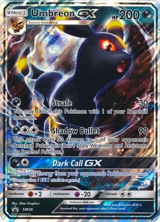 Umbreon GX (SM36) (Jumbo Card) [Sun & Moon: Black Star Promos] | Good Games Cannington