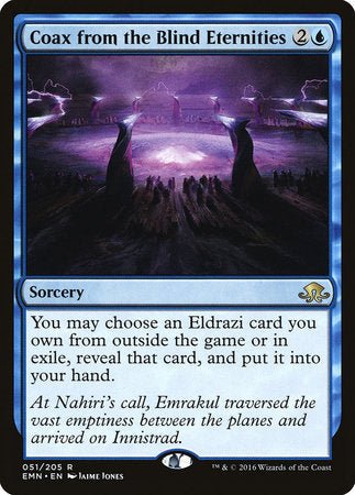 Coax from the Blind Eternities [Eldritch Moon] | Good Games Cannington