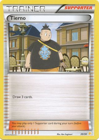 Tierno (20/30) [XY: Trainer Kit 3 - Pikachu Libre] | Good Games Cannington