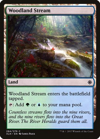Woodland Stream [Ixalan] | Good Games Cannington