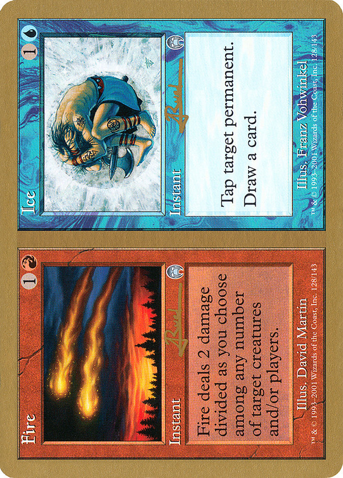 Fire // Ice (Antoine Ruel) [World Championship Decks 2001] | Good Games Cannington