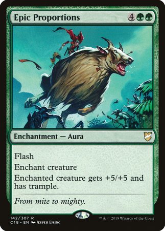 Epic Proportions [Commander 2018] | Good Games Cannington